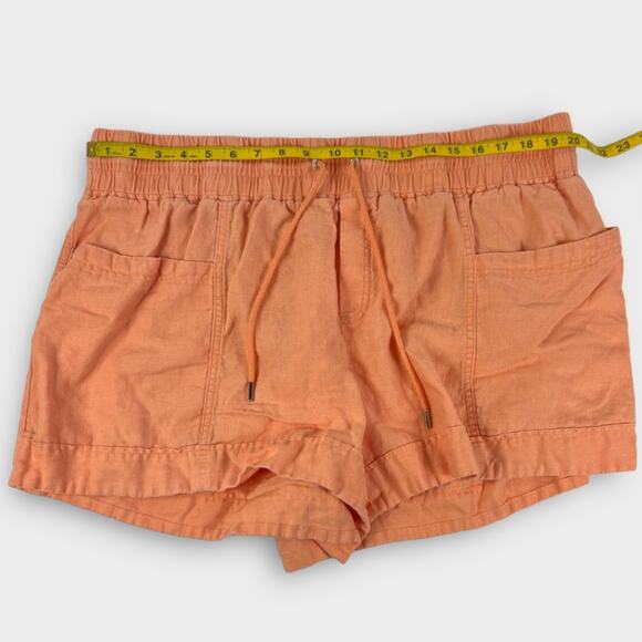 Athleta Cabo Linen 4" Short Cactus Peach Plus Size 20 - Picture 6 of 8